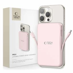 Tech-Protect Magsafe Powerbank 10000mAh PB31 LifeMag - Rosa