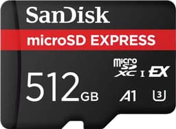 SanDisk Express microSD-kort (512 GB)