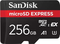 SanDisk Express microSD-kort (256 GB)