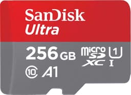 SanDisk Ultra PLUS microSD kort (256 GB)
