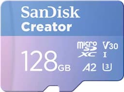 SanDisk Creator Extreme microSD kortti (128 GB)