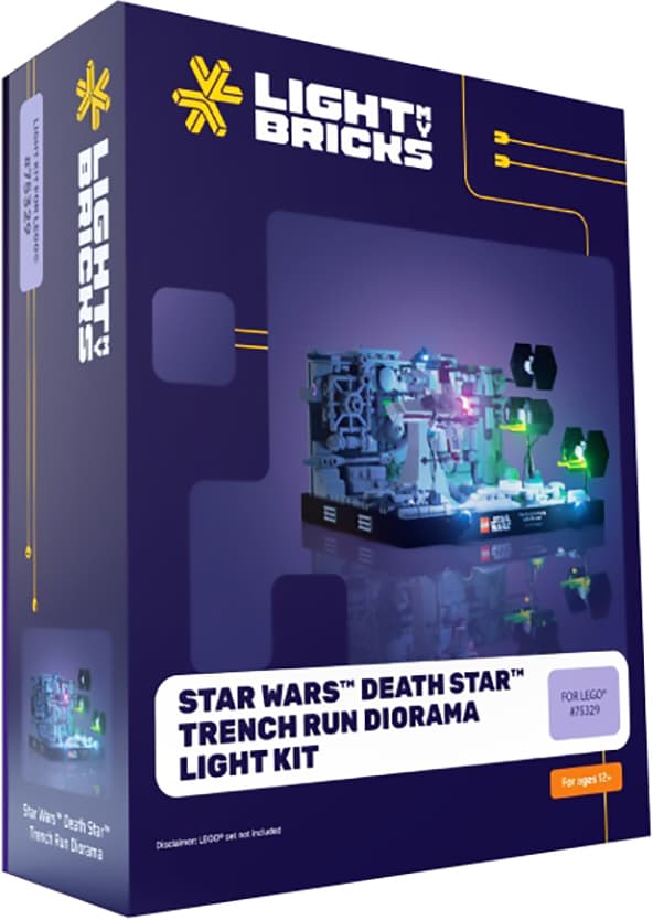 Light My Bricks™ Star Wars Death Star Trench lyspakke