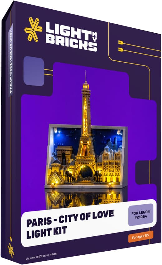 Light My Bricks™ Paris - City of Love lyspakke