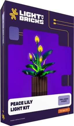 Light My Bricks Peace Lily lyspakke 11504
