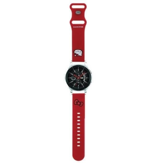 Hello Kitty Galaxy Watch (22mm) Armband Kitty Head Silikon
