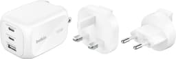 Belkin 100W USB-C/USB-A PD vegglader (hvit)