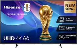 Hisense 43" A6S UHD Smart TV (2026)