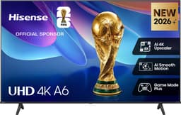 Hisense 58" A6S UHD Smart TV (2026)