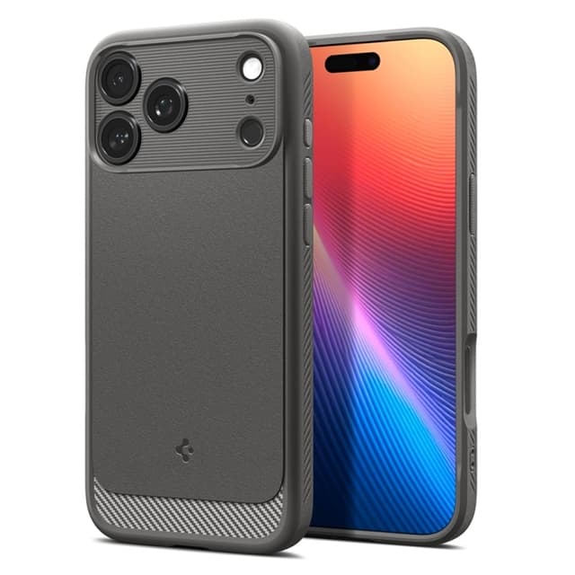 Spigen Mobilskal till iPhone 17 Pro Max Magsafe Rugged Armor - Grå