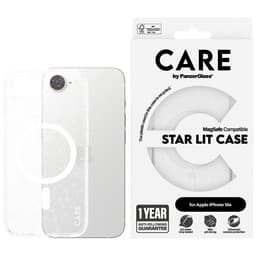 CARE Mobilskal till iPhone 16e MagSafe Flagship Urban StarLight Vit