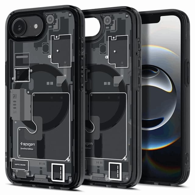 Spigen Mobilskal till iPhone 16e Magsafe Ultra Hybrid - One Svart