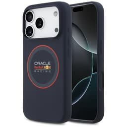 Red Bull Telefontaske til iPhone 17 Pro Max Magsafe Rød Ring - Navy
