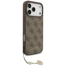 Guess Mobilskal till iPhone 17 Pro Max MagSafe 4G Charms Collection - Brun