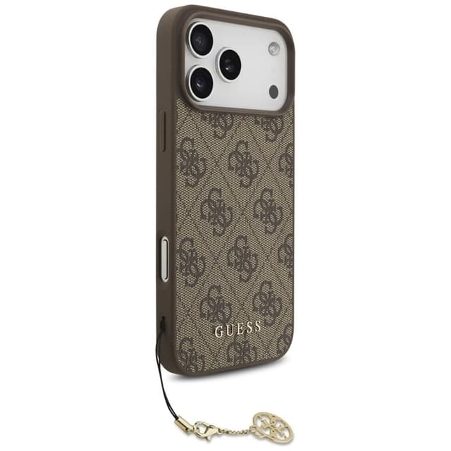 Guess Mobilskal till iPhone 17 Pro Max MagSafe 4G Charms Collection - Brun