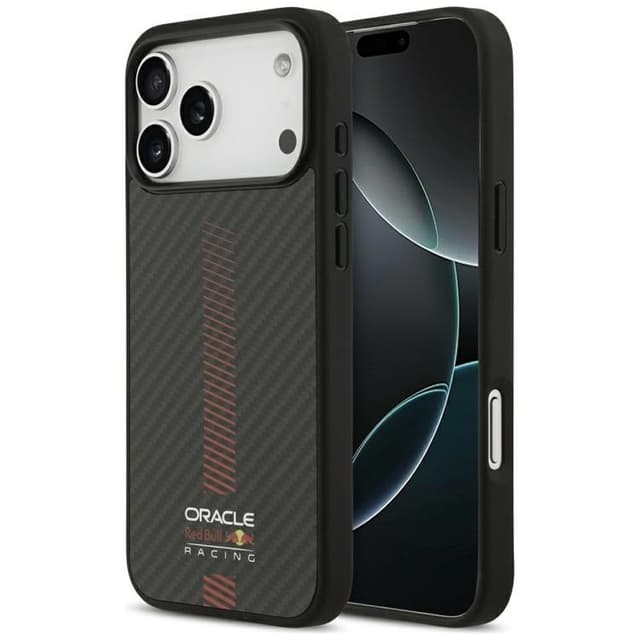 Red Bull Telefontaske til iPhone 17 Pro Max MagSafe Kevlar Powerbar - Marineblå