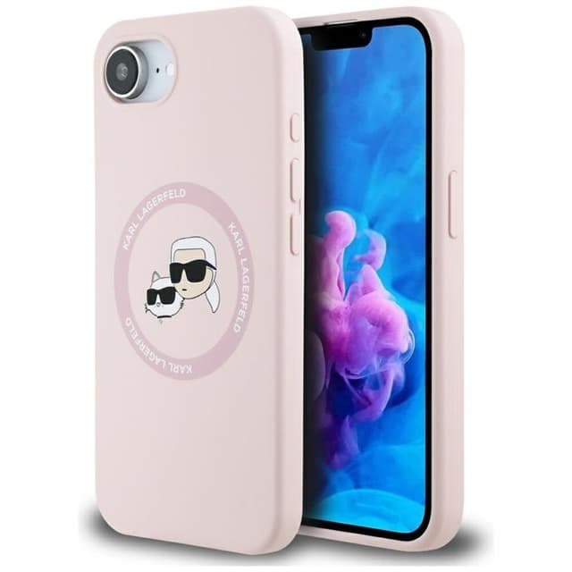 Karl Lagerfeld Mobilskal till iPhone 16e MagSafe Karl&Choupette