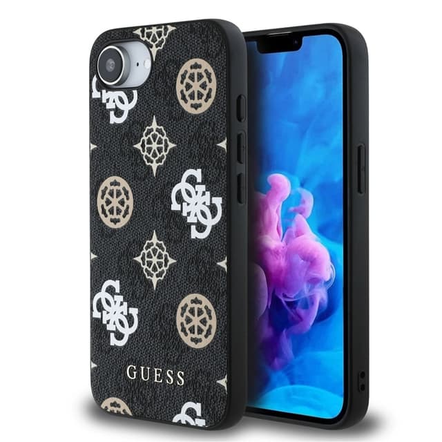 Guess Mobilskal till iPhone 16e MagSafe PU Peony