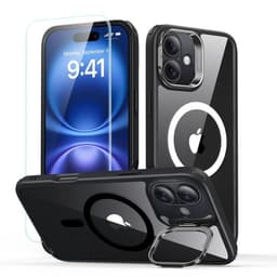 ESR telefontaske til iPhone 16 Magsafe Halo Cover og hærdet glas