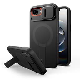 Tech-Protect Telefontaske til iPhone 16e Magsafe Kevlar Aura - Sort