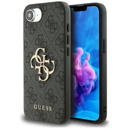 Guess Mobilskal till iPhone 16e 4G Big Logo - Svart