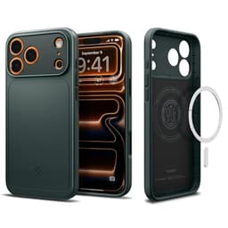 Spigen Mobilskal till iPhone 17 Pro Max Magsafe Thin Fit - Abyss Grön