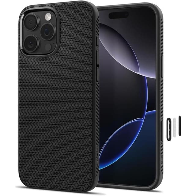 Spigen Mobilskal till iPhone 16 Pro Max Magsafe Liquid Air ""T"" - Matte Svart
