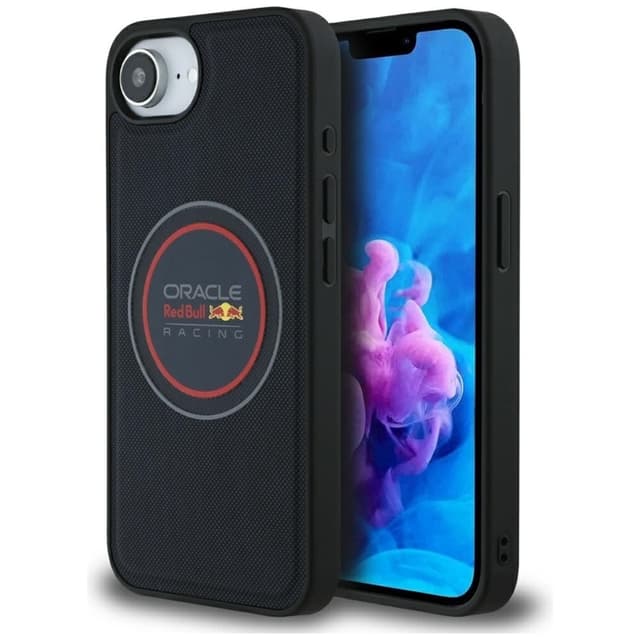 Red Bull Telefontaske til iPhone 16e Magsafe Rød Ring - Navy