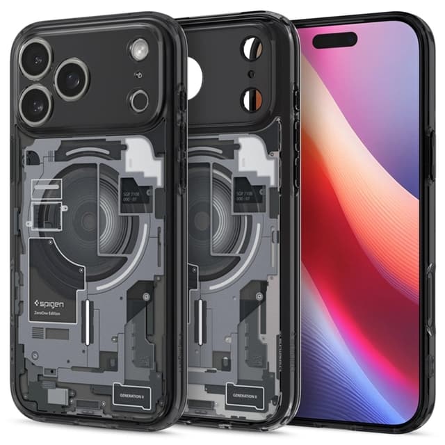 Spigen Mobilskal till iPhone 17 Pro Max Magsafe Ultra Hybrid - Svart