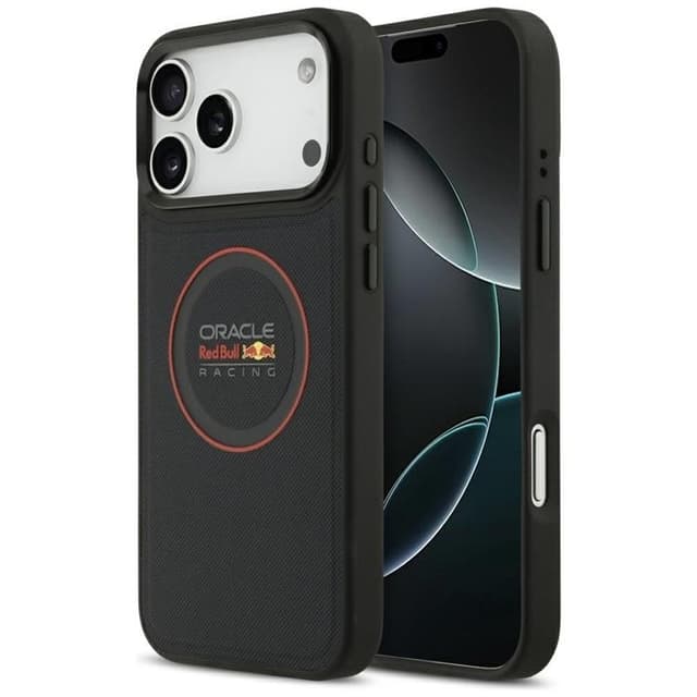 Red Bull Telefontaske til iPhone 17 Pro Max MagSafe Meshed Ring & Metal - Navy