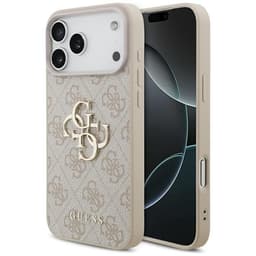 Guess Mobilskal till iPhone 17 Pro Max 4G Big Logo - Rosa
