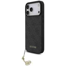Guess Mobilskal till iPhone 17 Pro Max MagSafe 4G Charms Collection - Svart