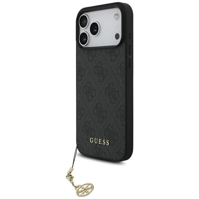 Guess Mobilskal till iPhone 17 Pro Max MagSafe 4G Charms Collection - Svart