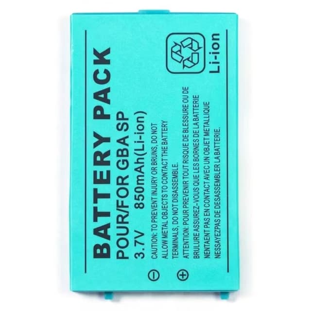 Batteri För Nintendo Game Boy Advance SP 3.7V 850mAh Li-ion