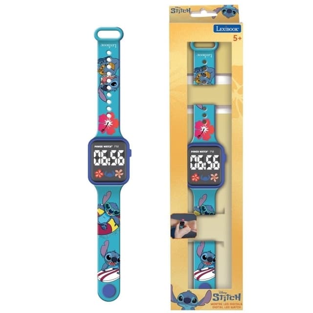 Lexibook Stitch LED digital klocka (DMW060D)