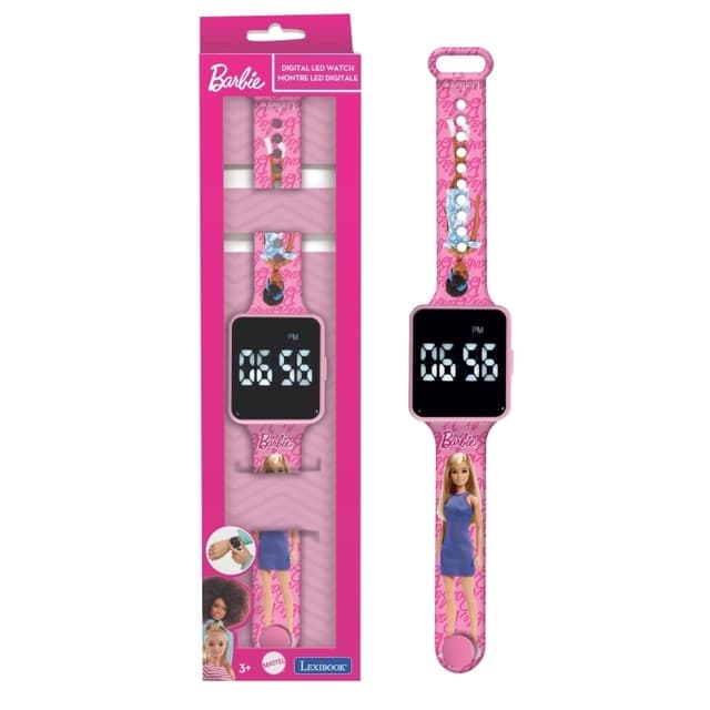 Lexibook Barbie LED digital klocka - (DMW060BB)