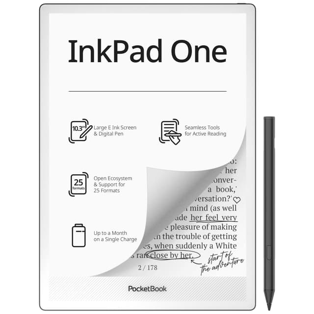 PocketBook InkPad One - eBook reader - 32 GB - 10.3"