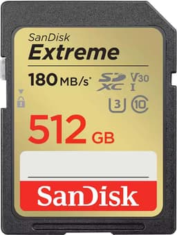 SanDisk Extreme PLUS UHS-I microSDXC-kort (512GB)