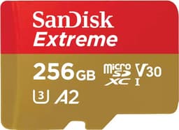 SanDisk Extreme PLUS microSDXC-kort (256GB)