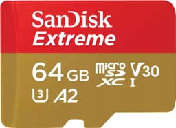 SanDisk Extreme PLUS microSDXC kort (64GB)