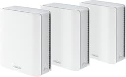 ASUS ZenWiFi BT10 Tri-band WiFi 7 Mesh-järjestelmä, 3-pack, valkoinen
