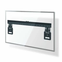 Nedis Fast TV väggfäste | 43 - 100 "" | Maximal skärmvikt som stöds: 75 kg | Minsta väggdistans: 9.50 mm | Stål | Svart