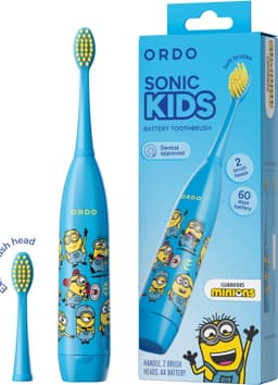 Ordo Sonic Kids Battery Minions elektrisk tannbørste 48727 (blå)