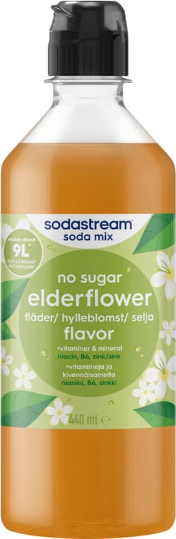 Sodastream Hylleblomst Uten Sukker drikkekonsentrat 1025669770