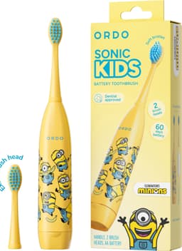 Ordo Sonic Kids Battery Minions sähköhammasharja 48726 (keltainen)