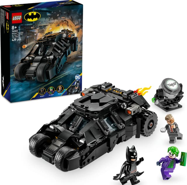 LEGO DC Batman Batmans Tumbler mot Two-Face & Jokern 76303