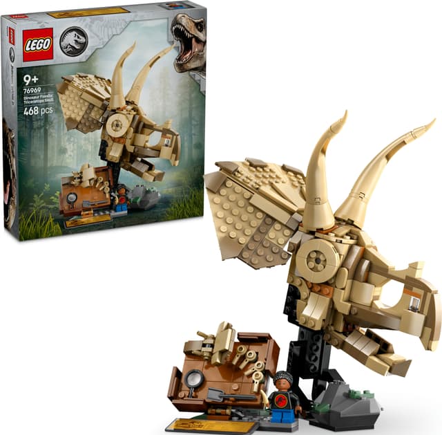 LEGO Jurassic World Dinosaurfossiler: Triceratops-kranium 76969