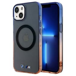 BMW telefontaske til iPhone 14 Plus/15 Plus MagSafe Gradient kofanger - Grå