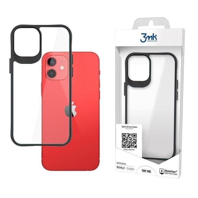 3MK iPhone 12 Mini Skal Satin Armor Plus