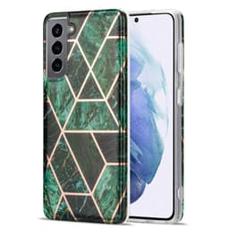 BOOM - Grid skal Galaxy S21 Plus - Grön Marmor