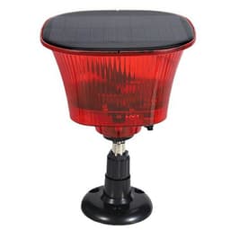 Avskrekkende soldrevet fugleskremsel alarm lampe LED-strobe frukt grønnsaker